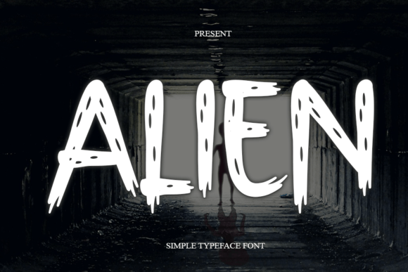 Alien: A Modern Display Font for Digital Design