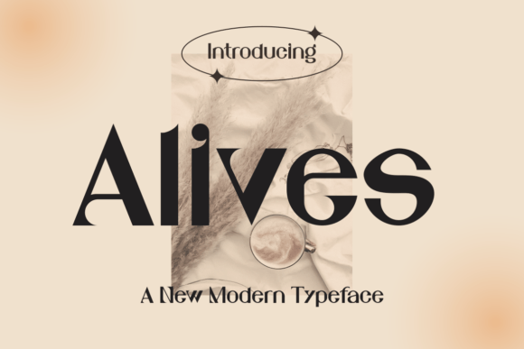 Alives: A Bold Minimalist Typeface for Modern Branding