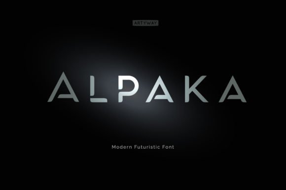 Alpaka: The Minimalist Display Font for Modern Makers