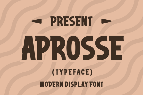 Aprosse Display Font Review for Modern Campaigns