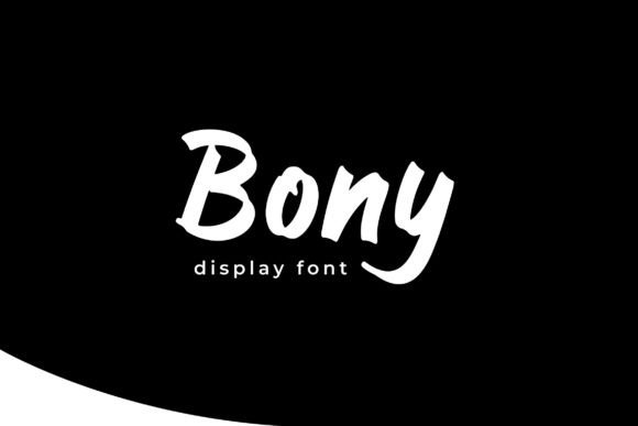 Bony: The Modern Brush Font for Handmade Brands