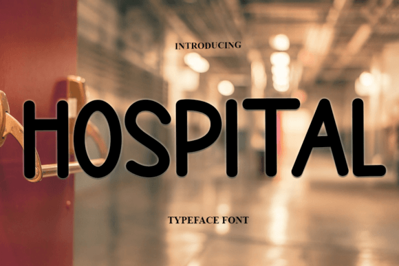 Hospital: A Neat Handwritten Display Font for Editorial Design