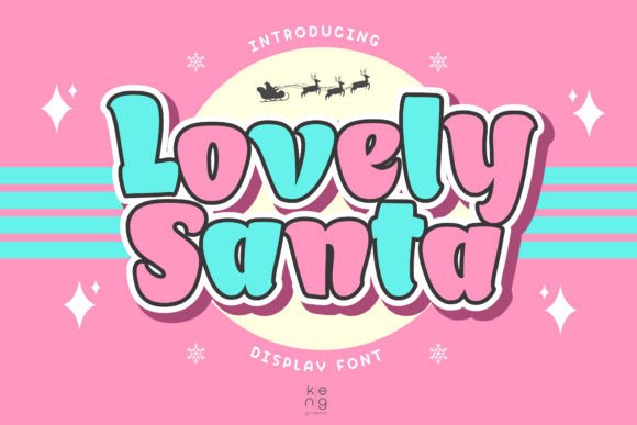 Lovely Santa: The Display Font That Boosts Brand Recognition