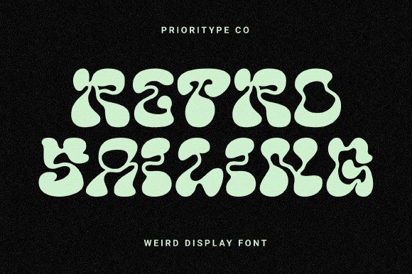 Retro Sailing: The Weird Display Font for Bold Campaigns