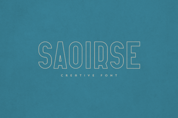 Saoirse: An Elegant Display Font for Unique Branding