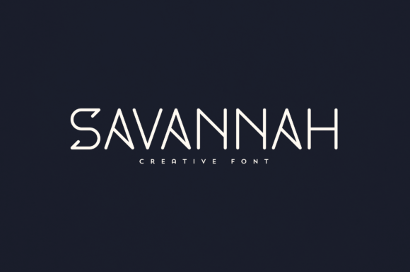 Savannah: An Elegant Display Font for Editorial Design