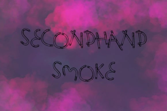 Secondhand Smoke Font for Bold Web Typography