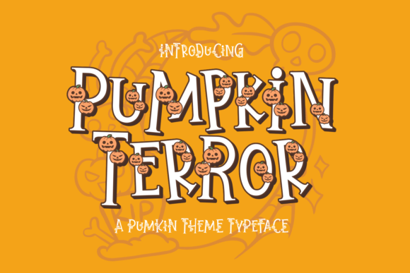 Spook Up Your Halloween Campaigns with Pumpkin Terror Font