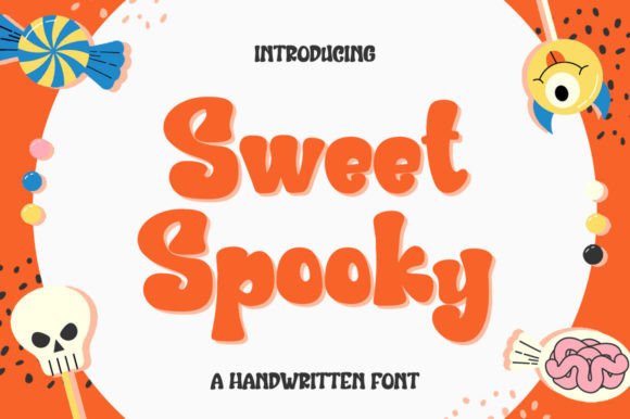 Sweet Spooky Display Font for October Campaigns