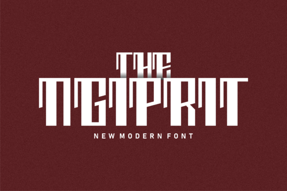 The Ngiprit: A Modern Display Font for Bold Campaigns