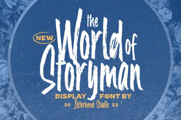 The World of Storyman: A Bold Display Font for Branding