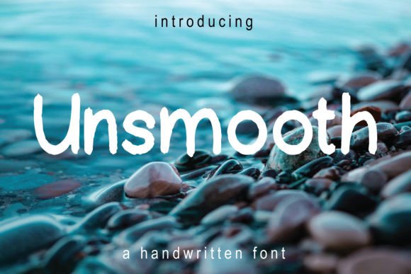 Unsmooth: A Playful Display Font for Makers